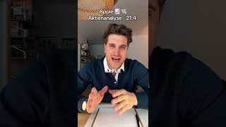 2/2 Apple Aktienanalyse 21.4.26‘ 📈✍🏽 #finanzen #aktien