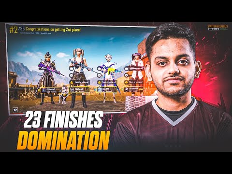 23 FINISHES DOMINATION IN SCRIMS | Team CG | Funny Highlight 😂