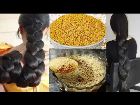 मेथी में ये मिला लो बाल इतने लम्बे मोटे हो जायेंगे की सब चौंक जायेंगे | How to Grow Hair Fast,