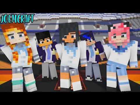 YANDERE APHMAU HIGHSCHOOL | GOMY GOMY DANCE | HERO TONIGHT DANCE | SHUFFLE DANCE Minecraft Animation