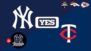 New York Yankees Vs Minnesota Twins Live Scoreboard Watch 9/14/26 (YES Network)