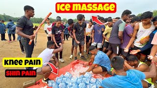 ICE Massage | Shin pain Knee Pain Relief | Berhampur Physical Academy