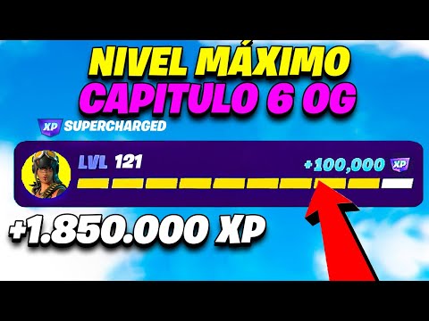 [MAPA de XP] Como *SUBIR RAPIDO DE NIVEL* en FORTNITE *TIENDA OG RENEGADA* BUG de XP Capítulo 6 OG