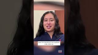 Young Nurse Becomes Patient After Having A Stroke #shorts