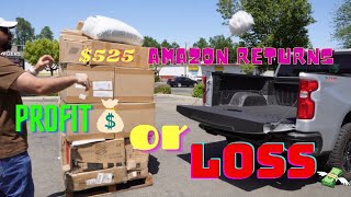 bought an amazon return pallet let's unbox it together!