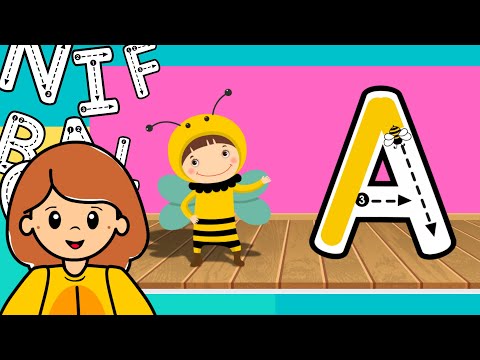 Aprender a escrever - Como escrever as letras do alfabeto - Alfabeto português - Alfabetização