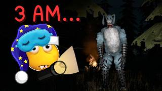 Trying To Sleep In A Haunted Forest With Bon The Rabbit! | GMOD VR