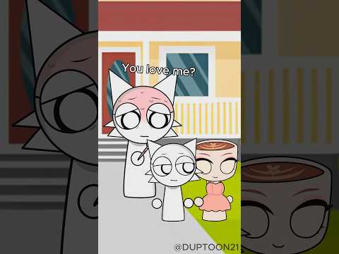 Sprunki You Love Me? Mom Or Your Best Friend! Wenda Animation #sprunki #shorts #duptoon21