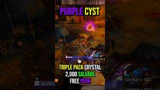 This PURPLE CYST Gives You a TRIPLE PACK Crystal & MORE!