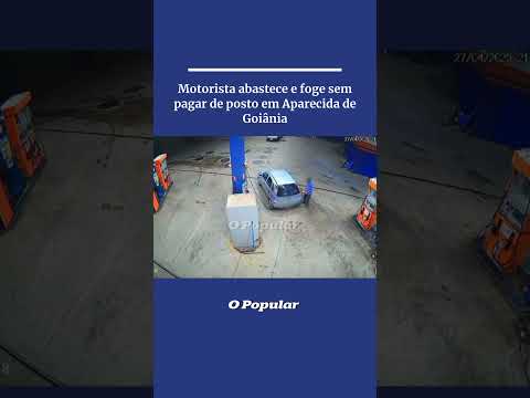 Motorista abastece e foge sem pagar de posto em Aparecida de Goiânia