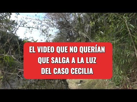 “El video que nadie mostró del caso Cecilia Strzyzowski | material exclusivo” así la tiraron al río.