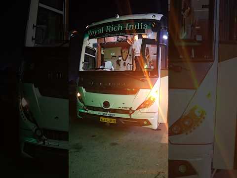 Royal Rich India | Ernakulam to Bangalore | Bharath Benz sleeper bus