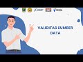 Kuis Validitas Sumber Data