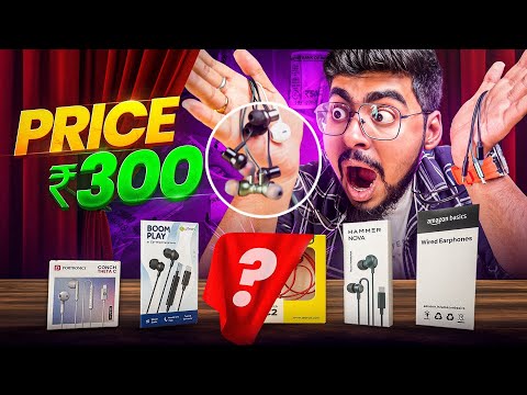 Top 5 Type C Earphones under Rs.300 😍