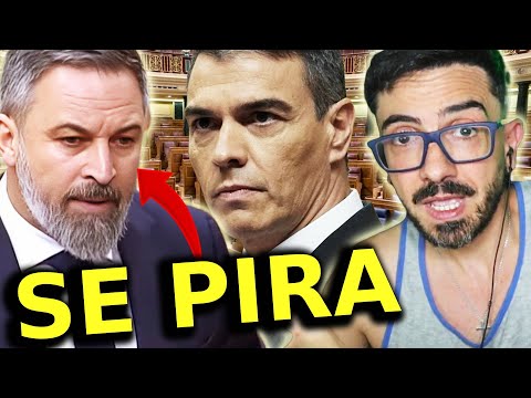 ABASCAL HUMILLA A SÁNCHEZ Y ABANDONA EL CONGRESO / InfoVlogger LIVE