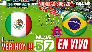 México vs Brasil En Vivo, Donde Ver, Dia Hora Canal TV MEXICO VS BRASIL PARTIDO MUNDIAL SUB 20