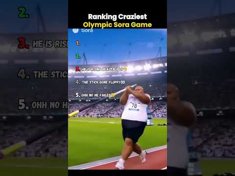 Ranking Craziest Olympic Sora Game #shorts