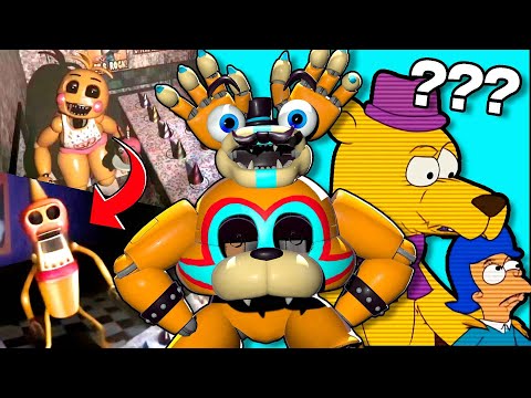 GLAMROCK FREDDY REAGE A MEMES ABSURDOS DE FNAF GERADOS POR IA!