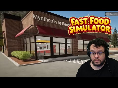 CAUCHEMAR EN CUISINE. Fast Food SImulator avec JDG GOM4RT ET ZERATOR.