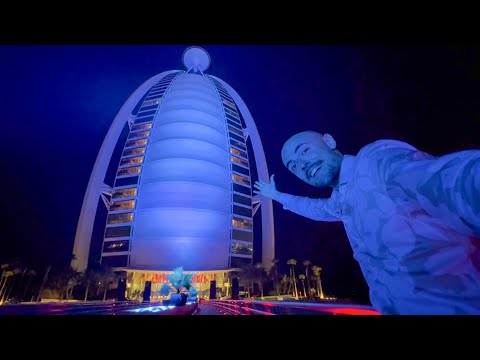 La mia Suite nel Burj Al Arab - Hotel a 7 Stelle (Il più lussuoso del mondo)