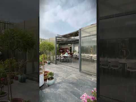 Warm and popular balcony design #foryou #balconydesignideas #sunroom #architecture #home #relax