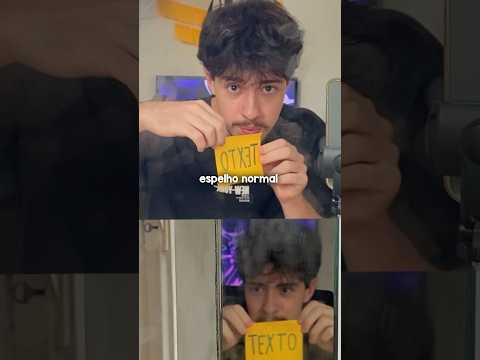 Olhei Para um "Espelho Real" e ISSO Aconteceu...😭😭