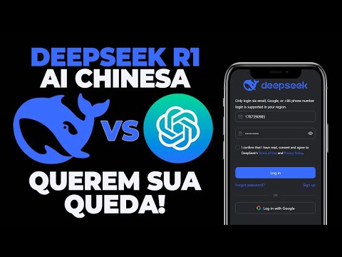 O QUE É O DEEPSEEK? ESTÃO QUERENDO DERRUBÁ-LO! 🔥