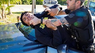 COCKY TEENS IN THEIR MUSTANG ARRESTED