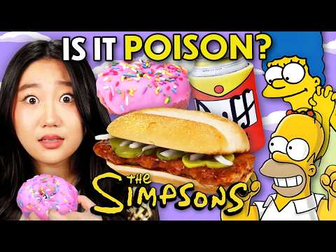 One Of These Foods Is Secretly Poisoned: Simpsons Edition (Ribwich, Moon Waffles, Duff)