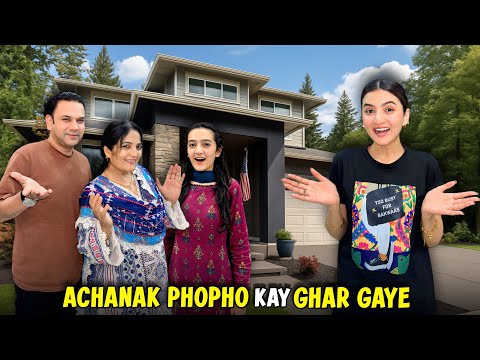 Achanak  Phopho Ke Ghar Pohanch Gaye😳| Unexpected Family Visit😍| HIRA FAISAL | SISTROLOGY