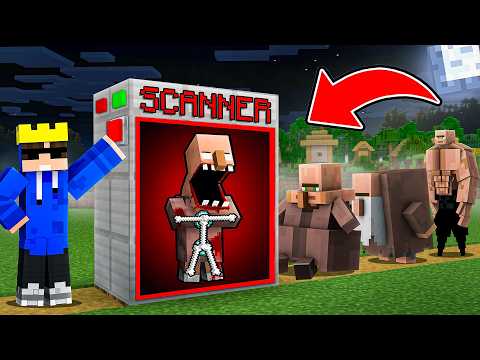 Using a SCANNER to Find Villager's Scary Secrets in Minecraft..