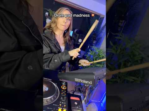 Raw audio on ✔️ working on new moments for my live DJ sets 🥁 #djdrummer