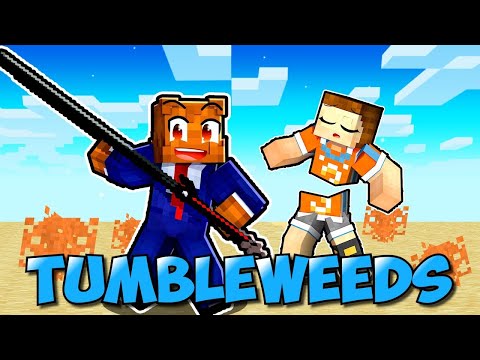 I Challenged My Friends To Ultimate Minecraft Tumbleweeds