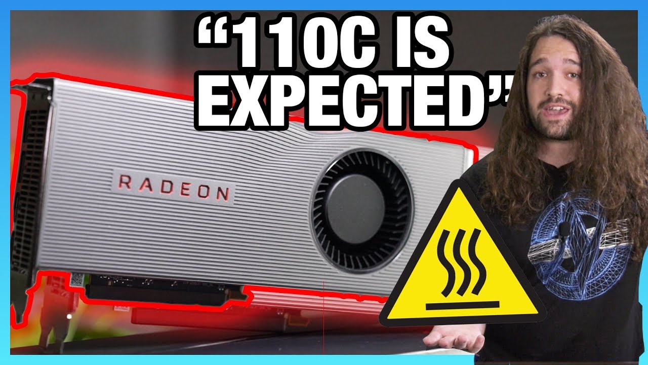 Explaining Navi 5700 XT Junction Temperature 110 C is Not Expected