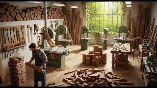 This Guy Is An Expert In Scrap Wood Processing | Check Out His Idea Of The Day