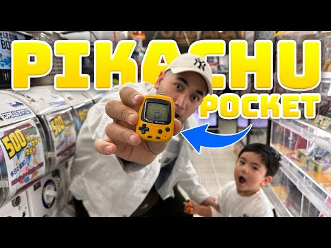 24 Horas usando la POCKET PIKACHU | El primer "Tamagotchi" de Pokemon