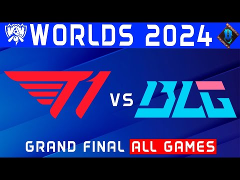 T1 vs BLG Highlights ALL GAMES | Grand Final Worlds 2024 | T1 vs Bilibili Gaming by Onivia