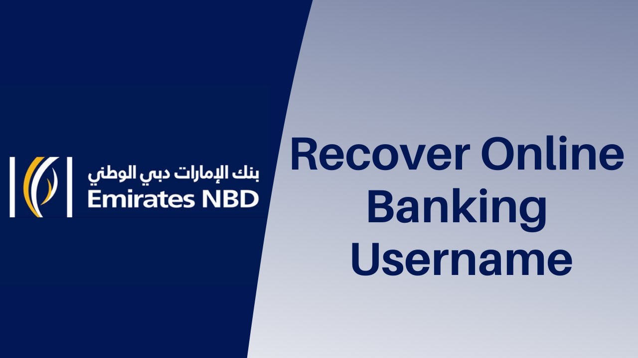 User Id Emirates Nbd  2025