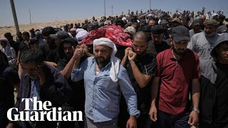 Funeral held for Palestinian activist killed by Israeli settler in the occupied West Bank
