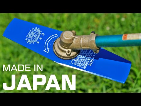 【革命】2枚刃で草刈りしたらすごかった【日本製】