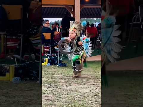 This little guy danced hard all weekend. He was so cute! #nativeamerican #indigenous #powwow #dance