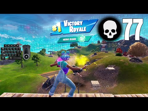 77 Elimination Solo vs Squads Wins Full Gameplay (Fortnite Chapter 6)