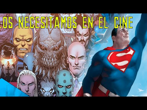 ¡ENEMIGOS DE SUPERMAN QUE DEBEMOS VER EN EL NUEVO DCU! #superman #dccomics #comics #jamesgunn