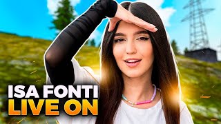 LIVE ON ❤️  RANKZINHA SOLO ❤️ FREE FIRE AO VIVO - ISA FONTI ❤️