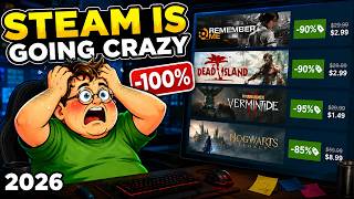 Best Steam Games on Sale Up to -100% OFF Right Now! 🔥
