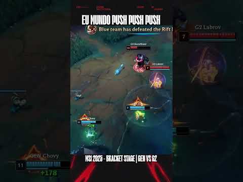 🗿 EU Mundo🗿 "PUSH PUSH PUSH"#MSI2025