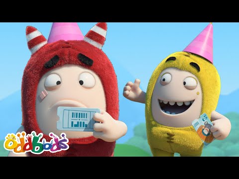 Grande desastre de festa! | O Melhor de Oddbods Brasil! | Desenhos Animados Engraçados em Português