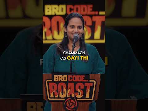 Shreya Sharma roasting @GauravKapoor #shorts #roastcomedy