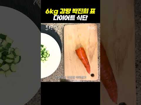 6kg 감량 박진희 표 다이어트 식단
