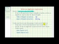 Algebraic Expressions and Real-Life Applications